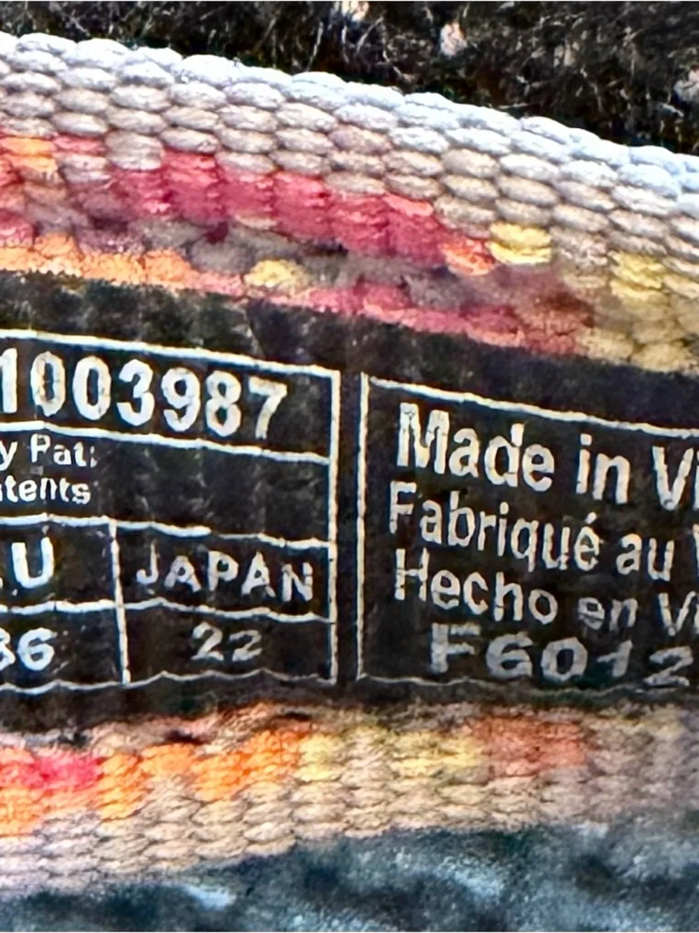 Teva vibrant woven